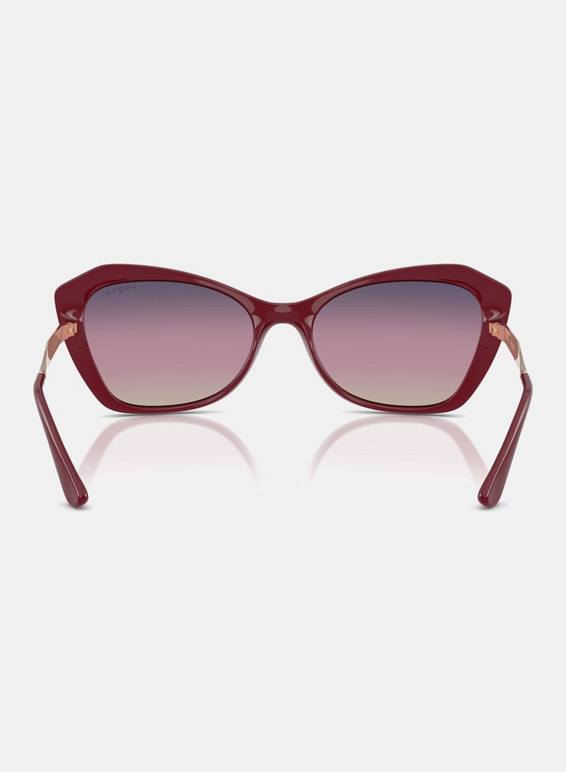 Vogue Full Rimmed Butterfly Sunglasses 0VO5626S - Image 4
